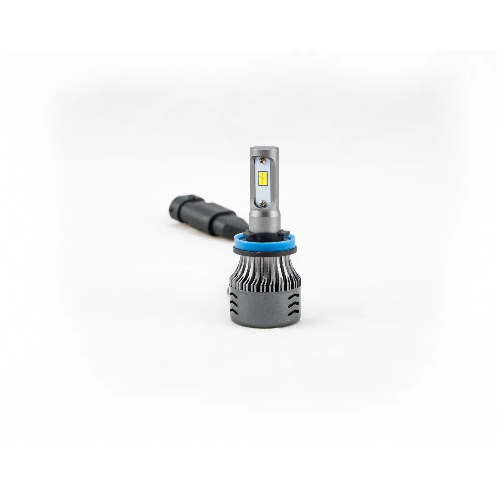 LEDINTENSEH11 – ODX Headlight Bulb, H11 LED Bulb 9 To 32 Volt Cold White Beam Color 6000 Lumens 6500K Light Color Tem...